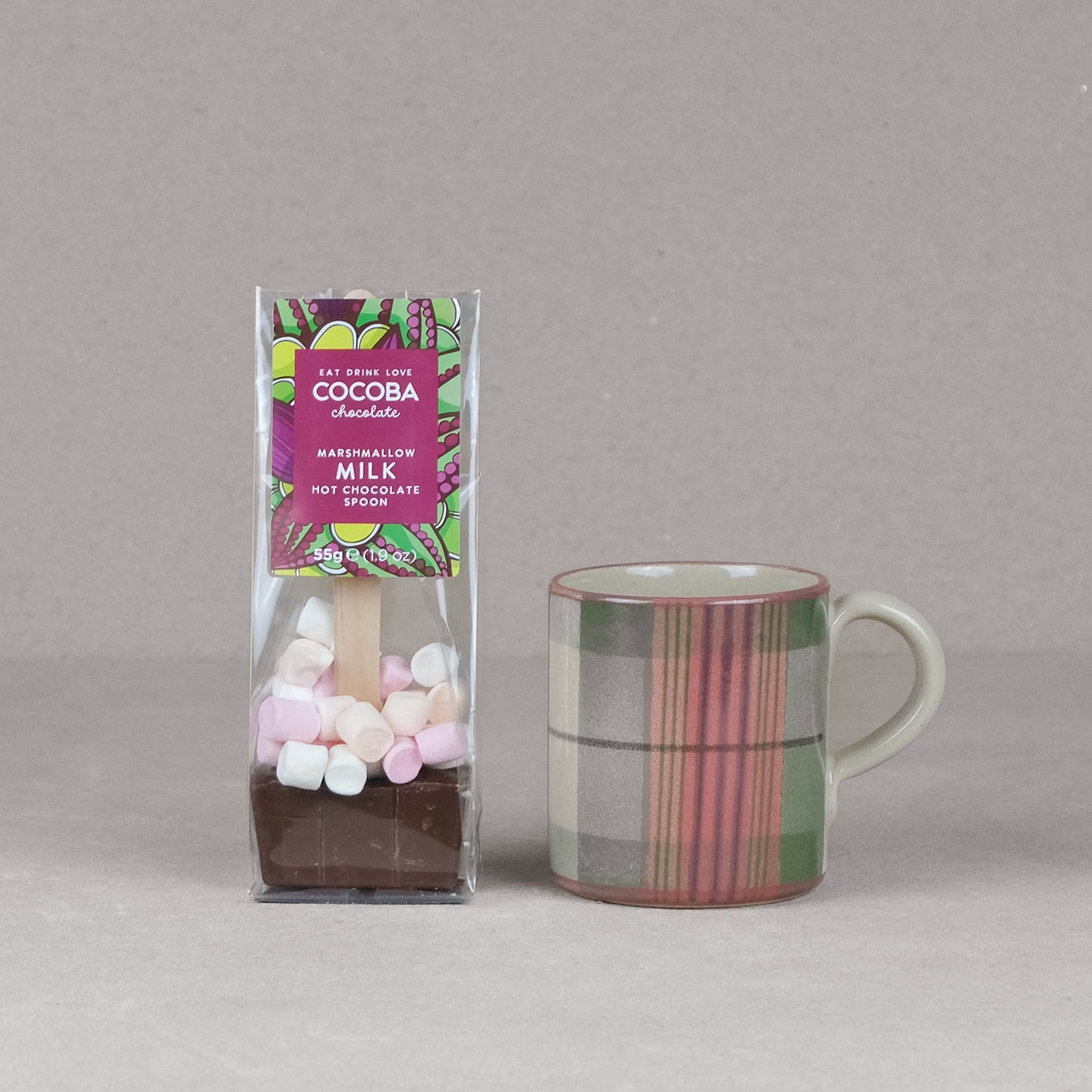 Ochil Medium Mug With Hot Chocolate Stirrer