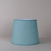 Teal Linen Small Tapered Lampshade