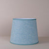 Teal Tweed Small Tapered Lampshade
