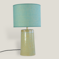 Teal Large Tapered Lamp