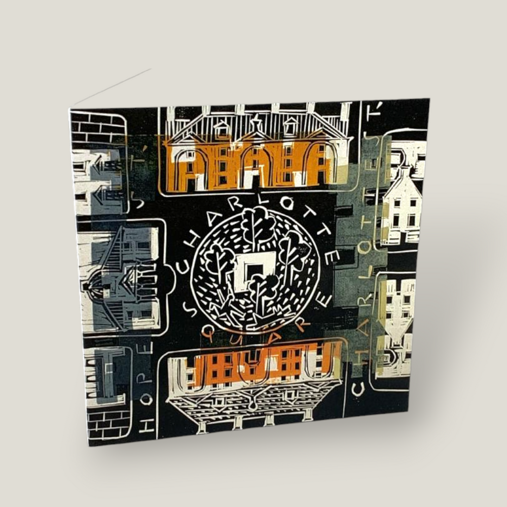 New Town Christmas Card Card Set