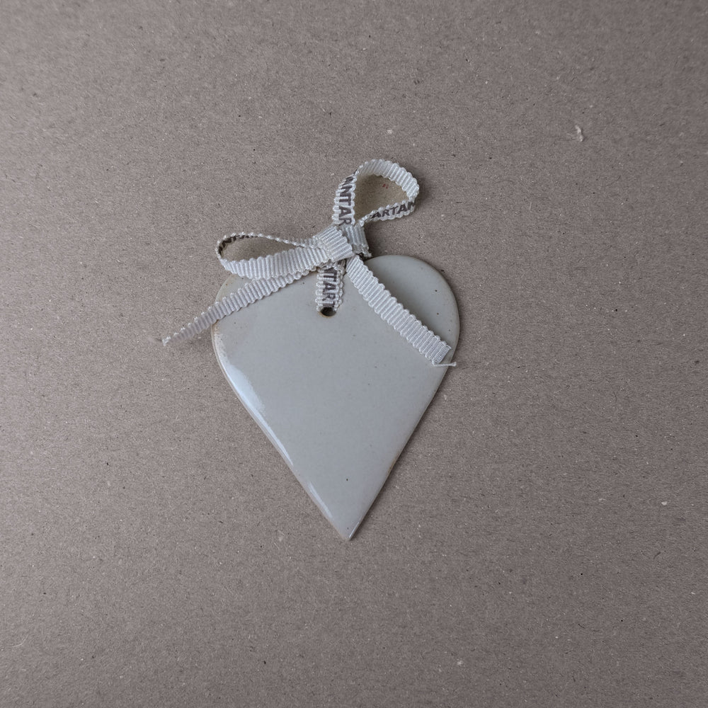 Cream Heart Decoration