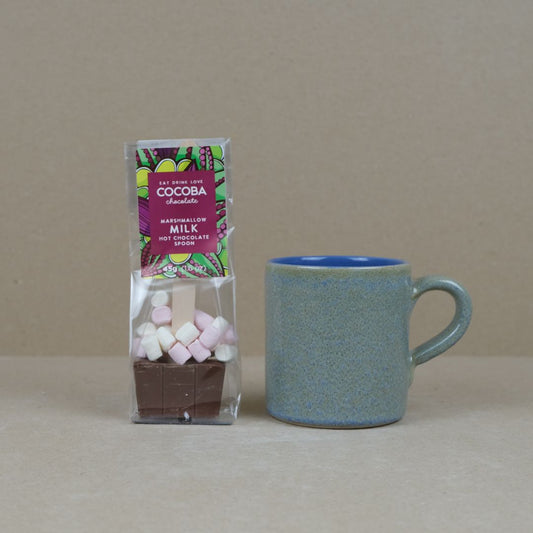Jay Large Mug with Hot Chocolate Stirrer