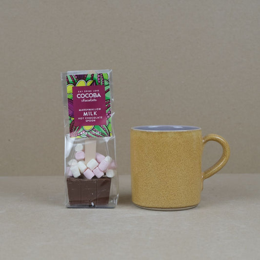 Canary Large Mug with Hot Chocolate Stirrer