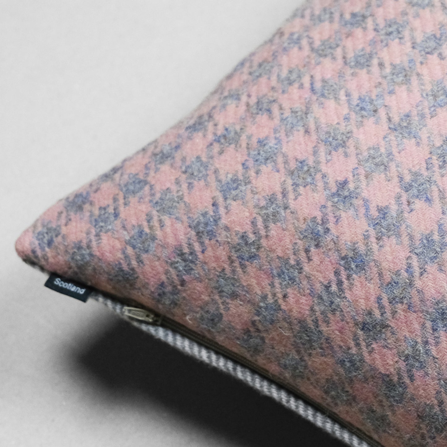 Poolewe Highland Tweed Zip Cushion