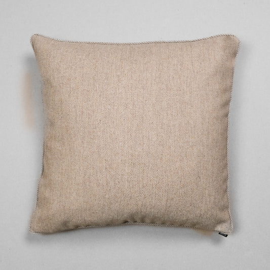 Owl Highland Tweed Zip Cushion