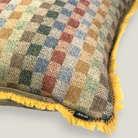 Uist Highland Tweed Fringed Cushion Cover