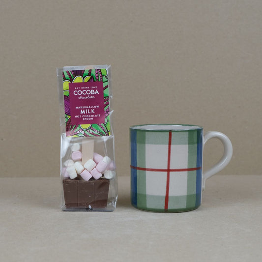 David Kennedy Large Mug with Hot Chocolate Stirrer