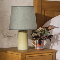 Teal Small Tapered Lamp