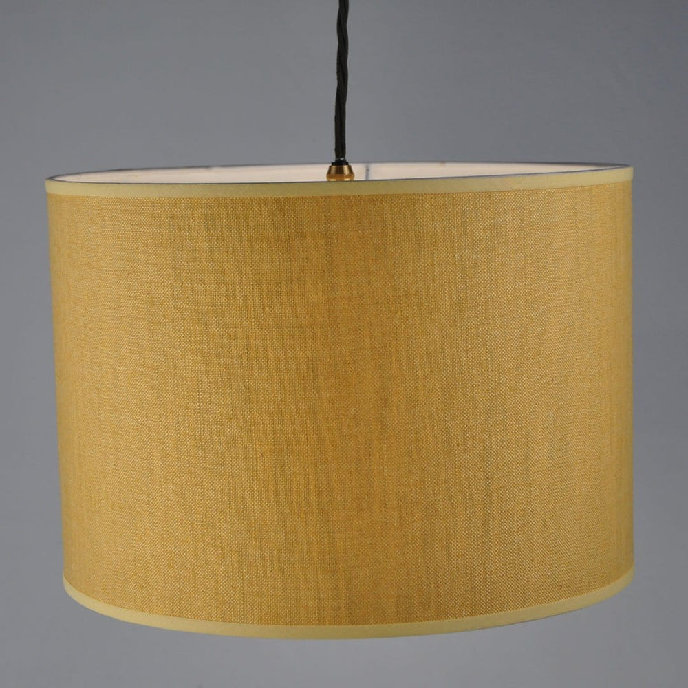 Canary Linen Large Lampshade