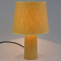 Canary Linen Small Tapered Lampshade