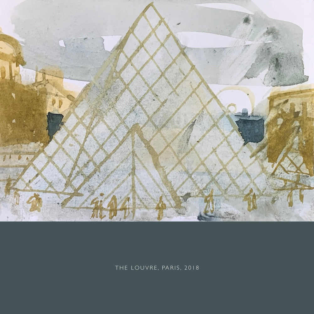Louvre Greetings Card