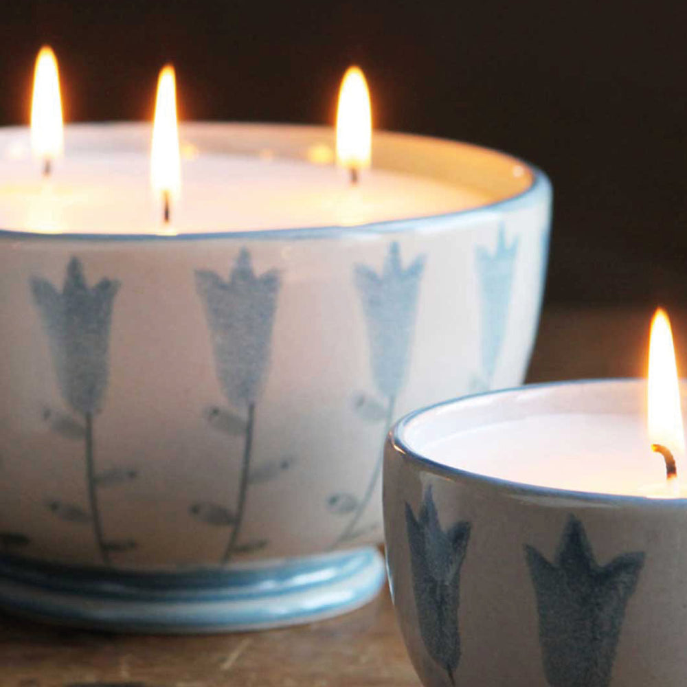 Harebell Large Candle Bowl