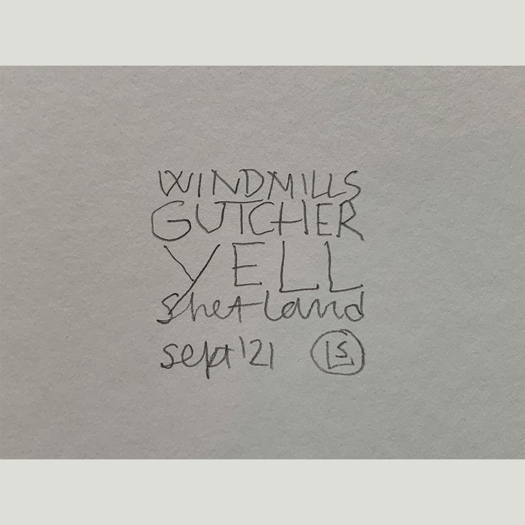 Windmills Gutcher Yell Shetland