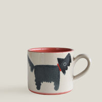 Red Scottie Dog Small Mug