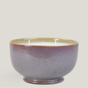 Rustic Heather Large Candle Bowl