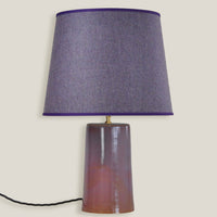 Rustic Heather Large Tapered Lamp
