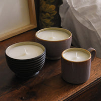 Rustic Heather Small Candle Bowl
